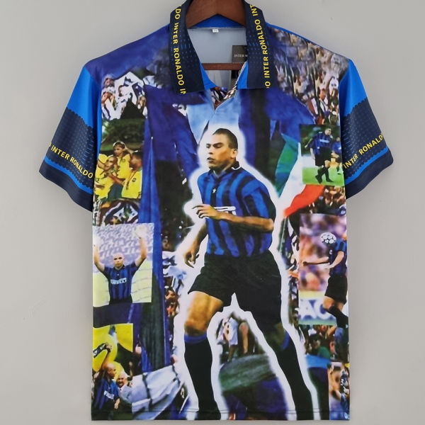 In Milan RONALDO #10 Version Retro Soccer Jersey