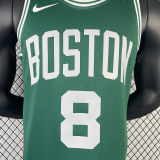 2023/24 Celtics PORAIGIS #8 Green NBA Jerseys 热压