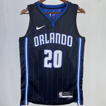 2023/24 Magic FULTZ #20 Black NBA Jerseys 热压