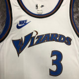 Wizards BEAL #3 White Retro NBA Jerseys