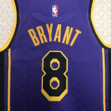 Lakers BRYANT #8 Blue NBA Jerseys