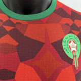 2023/24 Morocco Home Red Player Version Jersey