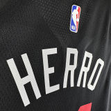 2023/24 Miami Heat HERRO #14 Black City Edition NBA Jerseys