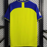 2022/23 Al Nassr Home Yellow Fans Soccer Jersey