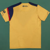 2005/06 Club America Home Yellow Retro Soccer Jersey