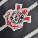 2023/24 Corinthians Away Black Kids Soccer Jersey