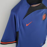 2022/23 NL1:1 Quality Away Blue Fans Soccer Jersey
