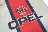 1998/1999 PSG Away White Retro Soccer Jersey