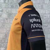 2022 McLaren F1 Yellow Black POLO Team T-Shirt (迈凯伦)