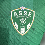 2023/24 Saint-Étienne Home Green Player Version Soccer Jersey 圣埃蒂安