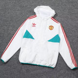 2023/24 M Utd White Windbreaker