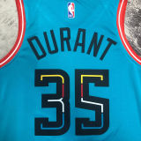 2023/24 Suns DURANT #35 Wathet City Edition NBA Jerseys