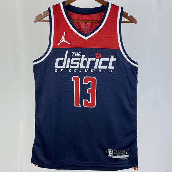 2023/24 Wizards POOLE #13 Sapphire Blue NBA Jerseys