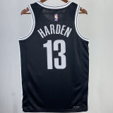 2023/24 Nets HARDEN #13 Black NBA Jerseys