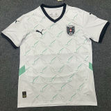 2024/25 Austria Away White Fans Soccer Jersey