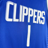 2023/24 Clippers HARDEN #1 Blue NBA Jerseys