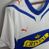2009 CDUC Catholic Away White Retro Soccer Jersey