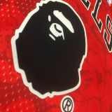 1997/98 Bulls BAPE×M&N #93 Red NBA Jerseys
