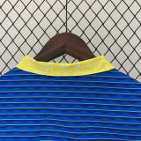 2024/25 Brazil Yellow And Blue Reversible Windbreaker 双面