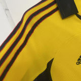 1999/2000 AC Milan Away Yellow Retro Soccer Jersey