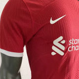 2023/24 LFC Home Red Player Version Soccer Jersey
