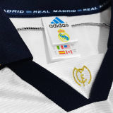 1999/2000 RM Home White Retro Soccer Jersey