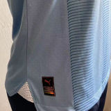2023/24 Man City Home Blue Player Version Long Sleeve Jersey
