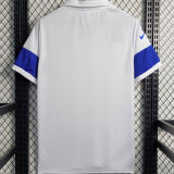 2004 Brazil Away White Retro Soccer Jersey
