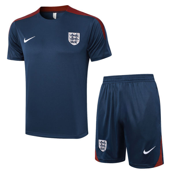 2024 England Sapphire Blue Training Jersey(A Set)