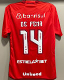 2023/24 Internacional 1:1 Quality Home Red Fans Soccer Jersey