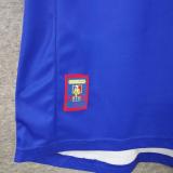 1998 France Home Blue Retro Soccer Jersey有右胸小字