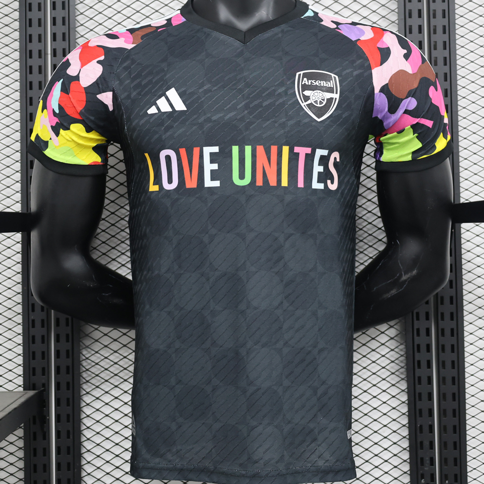 2024 Arsenal Local Black Versión Jugador