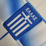 2023/24 Greece Home Fans Soccer Jersey