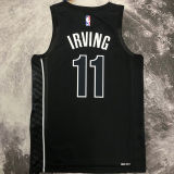 2023 Nets IRVING #11 Black NBA Jerseys