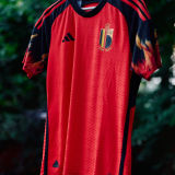 DE BRUYNE #7 Belgium 1:1 Home Red Fans Jersey 2022/23
