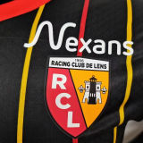 2023/24 Lens Away Black Player Version Soccer Jersey