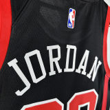 2023/24 Bulls JORDAN #23 Black City Edition NBA Jerseys 热压