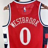2024/25 Clippers WESTBROOK #0 Red NBA Jerseys