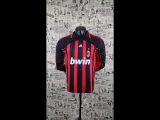 2006/07 AC Milan Home Long Sleeve Retro Soccer Jersey