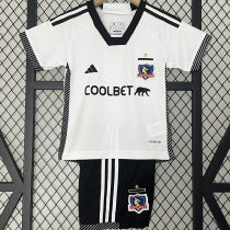2024/25 Colo-Colo Home White Kids Soccer Jersey
