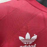 1986 Belgium Home Red Retro Soccer Jersey