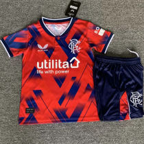 2023/24 Glasgow Rangers 4Th Kids Jersey