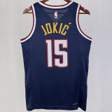 2023/24 Nuggets JOKIC #15 Purplish Blue NBA Jerseys