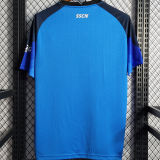2022/23 Napoli Home Blue Fans Soccer Jersey