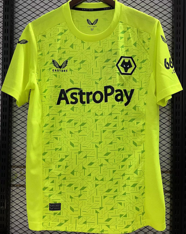 2023/24 Wolves Goalkeeper Fans Soccer Jersey