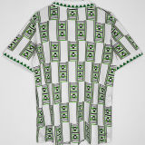 1994 Nigeria White Retro Soccer Jersey
