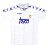 1994-1996 RM White Home Retro Soccer Jersey