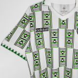 1994 Nigeria White Retro Soccer Jersey
