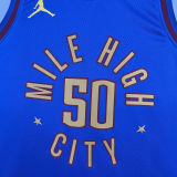 2023/24 Nuggets GOROON #50 Blue NBA Jerseys