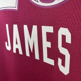 2023/24 Cleveland JAMES #23 Red City Edition NBA Jerseys